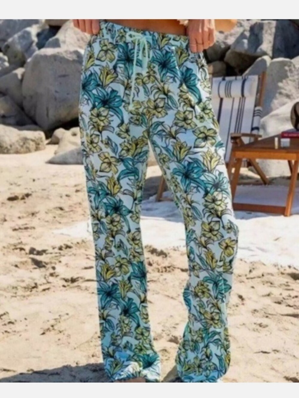 Beach Riot Blue Lagoon Beach Pants Size M
